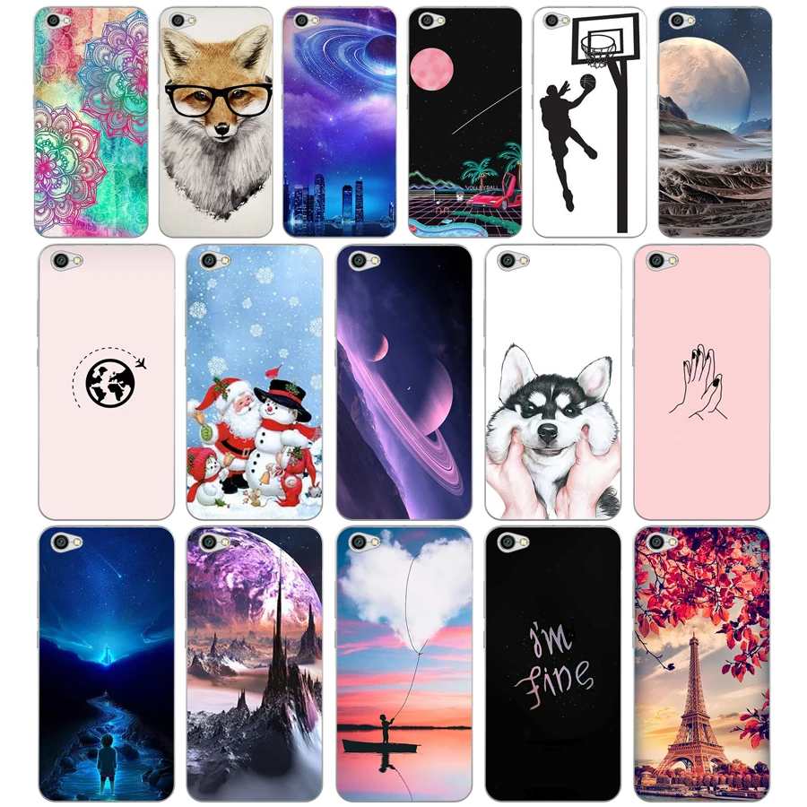

U Soft TPU 5.5" Xiaomi Redmi Note 5A Case Cover Redmi Note 5A Case Painted Phone Back Case Xiaomi Redmi Note 5A cover