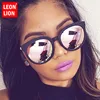 LeonLion 2022 Vintage Luxury Women Sunglasses Candy Color Lens Eyeglasses Classic Retro Outdoor Oculos De Sol Feminino UV400 ► Photo 2/6