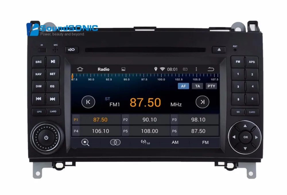 Sale Pure Android 8.1 System For Mercedes B200 W245 B150 B170 B160 B55 B140 Autoradio GPS System Car Stereo System Media Multimedia 1