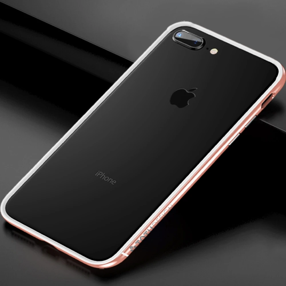 TOTUDESIGN для iphone 8 Plus 7 Plus Phonr TPU+ PC Dropproof защитный бампер рамка