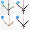 100 sets/lot Clock hands DIY replacement Parts creative second/minute/hour metal pointer for wall Clock Decor needle thick shaft ► Photo 3/6