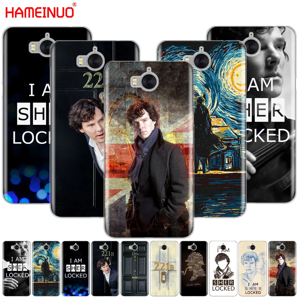 Популярный чехол для телефона HAMEINUO я Шерлок Холмс huawei honor 3C 4X 4C 5C 5X 6 7 Y3 Y6 Y5 2 II Y560