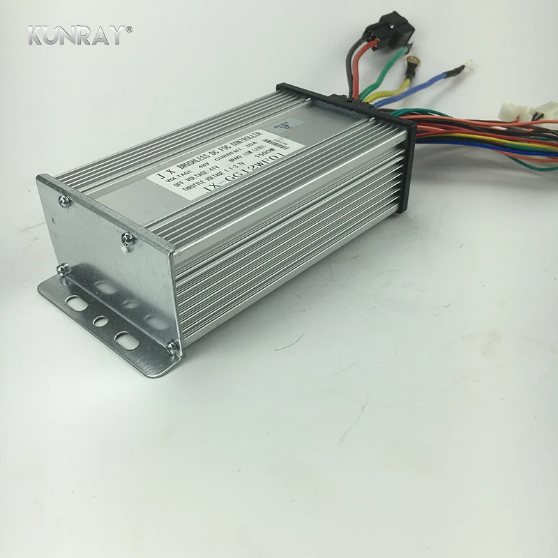 Best Kunray 48V 1500W 1600W 30A Brushless BLDC Motor Controller 12 Mosfet With Hall For Electric Bicycle Scooter Part 2 Wheel Balance 1