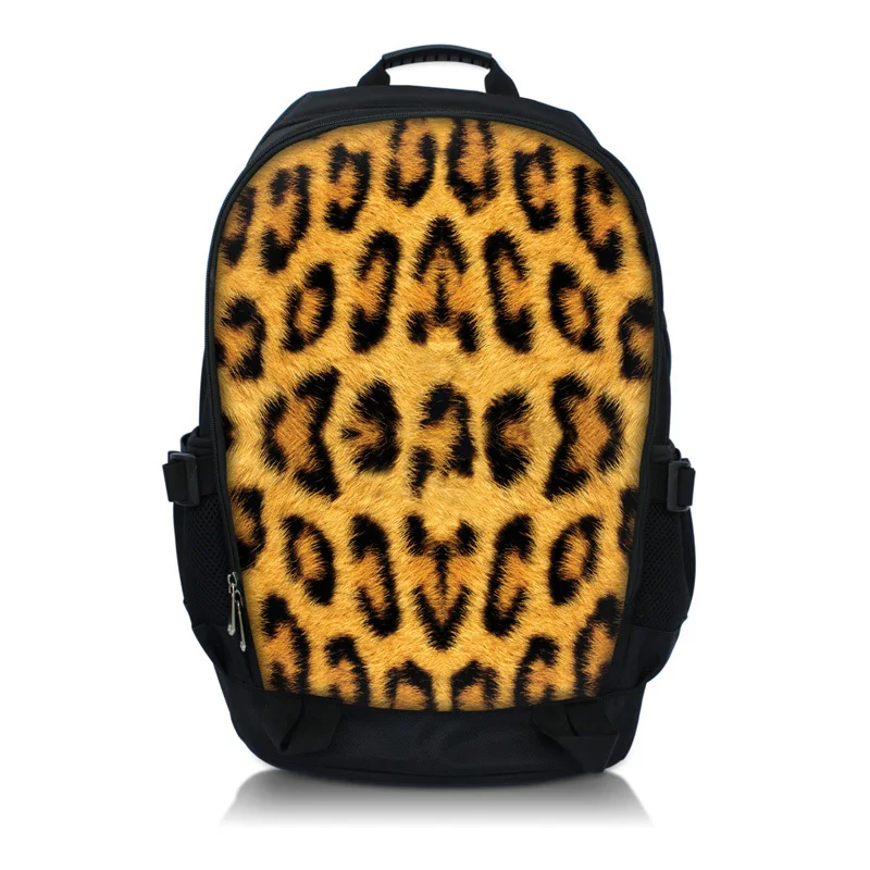 Leopard  Print  Laptop Backpack School Book Backpack Travel Bag Up To 15.6 Laptop