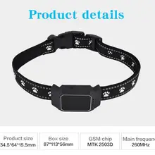 D35 ошейник для домашних животных GSM A gps WIFI lbs мини свет gps трекер для домашних животных собак кошек Крупный рогатый скот отслеживающий локатор