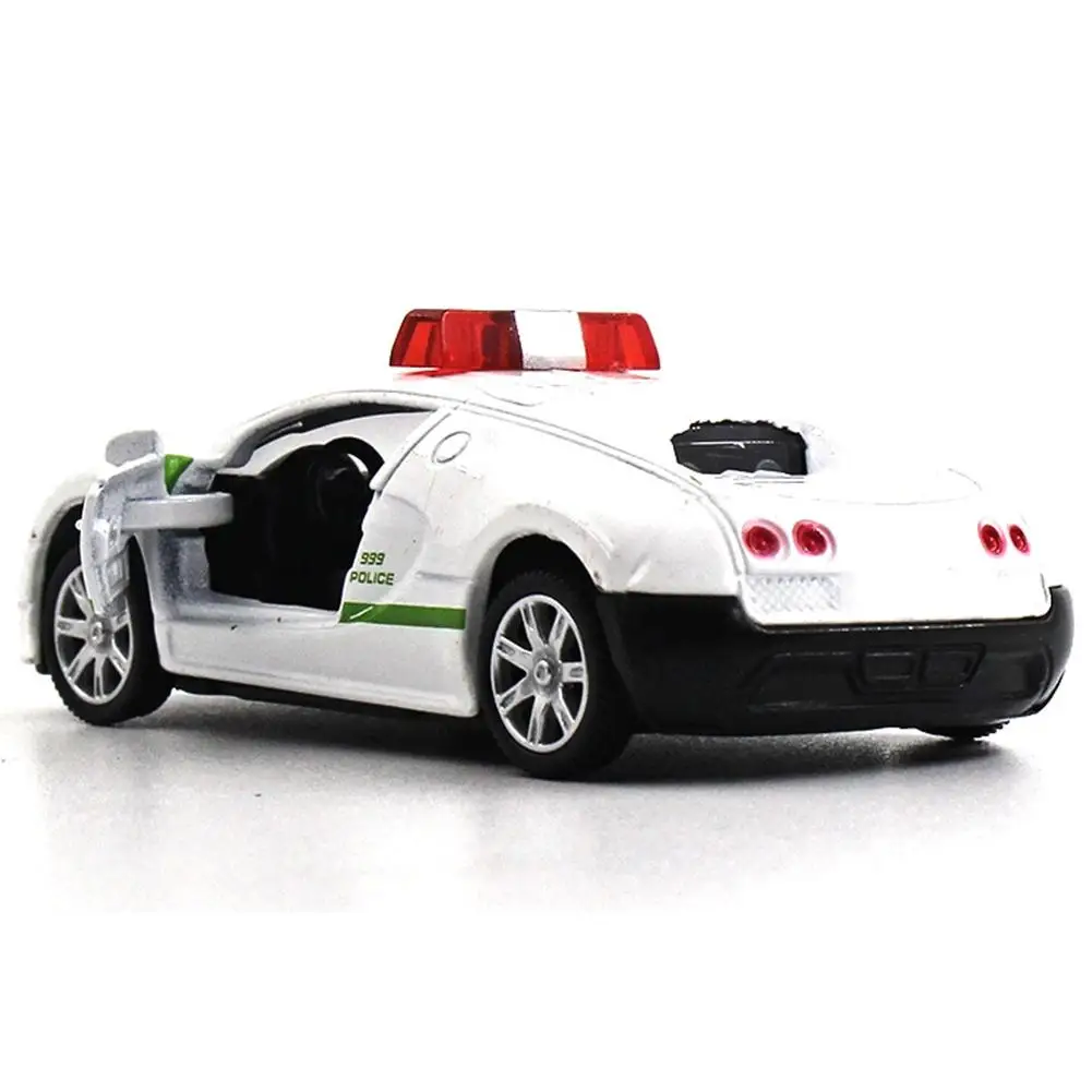 LeadingStar, 5 шт., новинка, мини-полицейская машина, игрушки с активной дверью, 1: 64 сплав, игрушка, автомобиль, коллекция подарков, случайный стиль, zk35