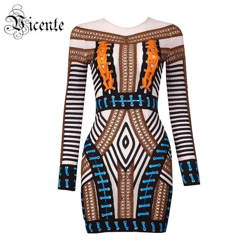 Free Shipping 2017 New Gorgeous Luxe Cross Criss Lace Up Geometric Pattern Mesh Patchwork Wholesale font