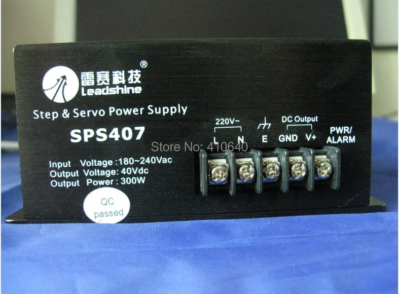 Leadshine SPS407 ультра компактный 42 В постоянного тока/7A нерегулируемый Импульсный источник питания с 180-250 В переменного тока Вход