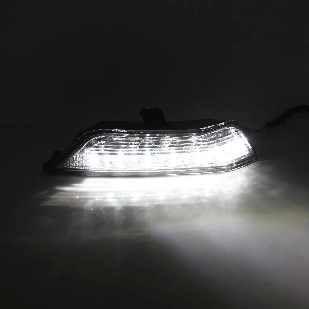  Osmrk LED DRL daytime running light top quality with yellow turn signal for ford mustang wireless c - 32861084460
