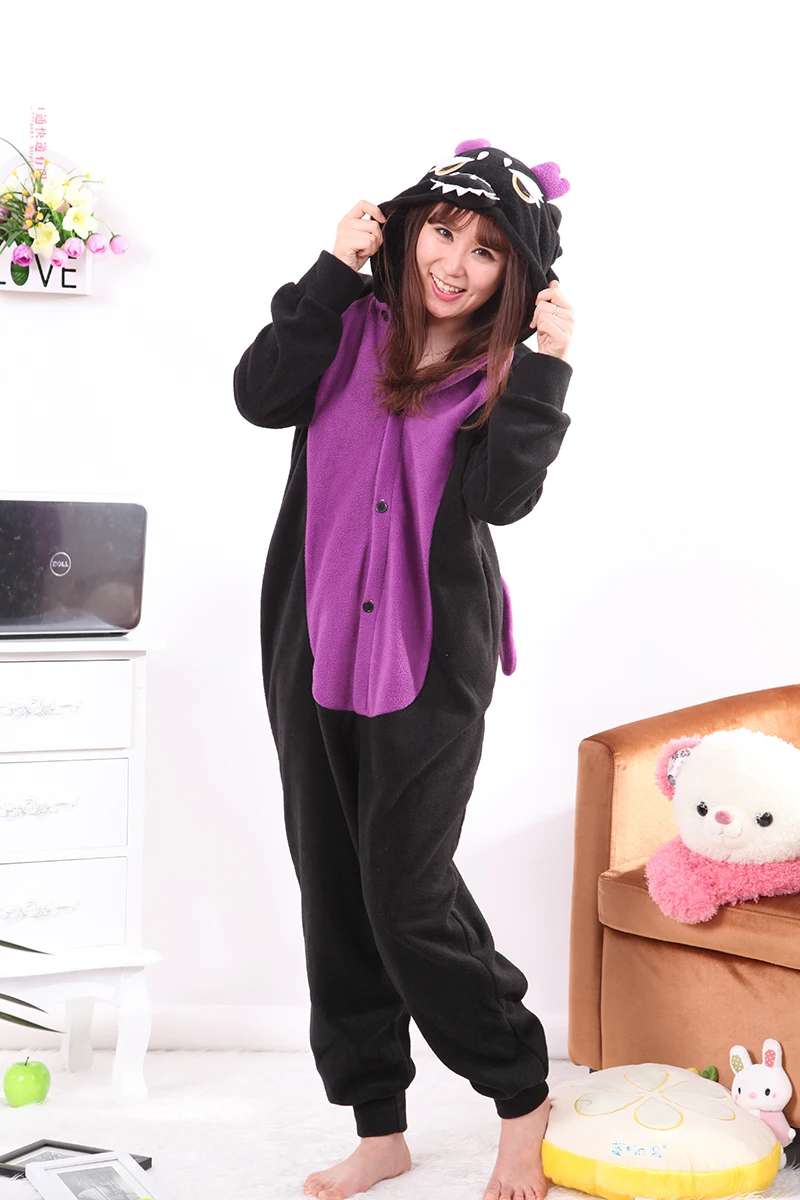 

Black Dragon Onesies Adult Dinosaur Pajamas Unisex Sleepsuit Cosplay Costumes Animal Onesie Sleepwear Jumpsuit Kigurumi