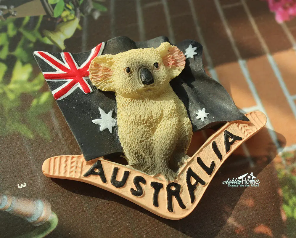 Australia Koala 3D Resin Souvenir Fridge Magnet Tourist Travel GIFT IDEA 