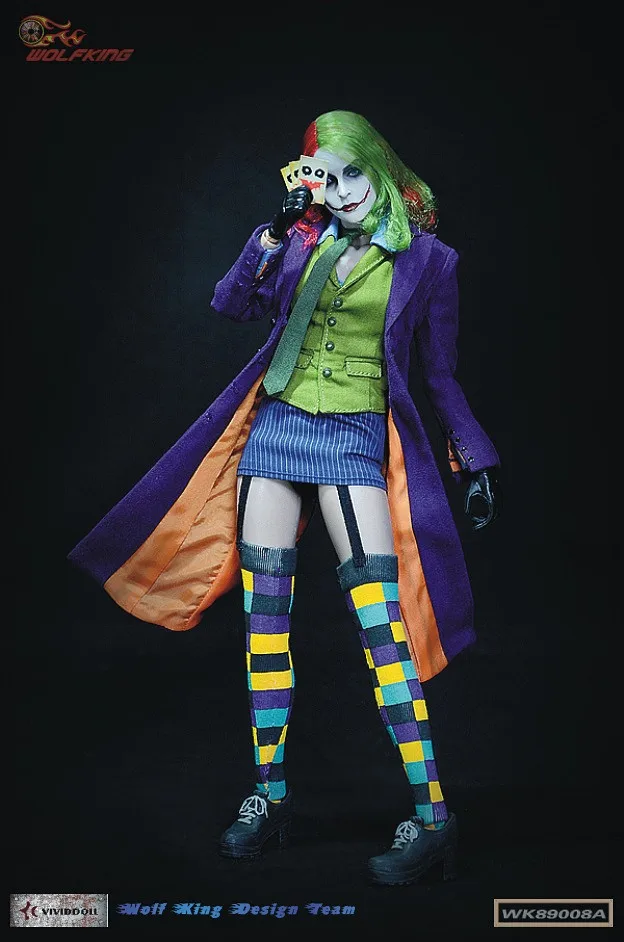 1 6 scale Super flexible figure doll female Joker 12 action figures doll Collectible model plastic