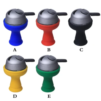 

Smoking Dogo Silicone Hookah Bowl with Frosted Charcoal Holder for Hookah Smoking with 6 Vortex Height 9cm