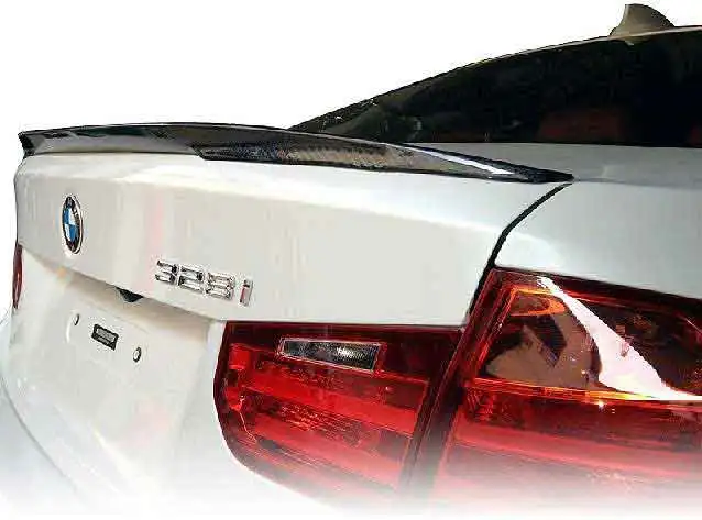 Real Carbon Fiber Performance P style Rear Trunk Spoiler fit for BMW F30 Sedan New 328i 335i 2012UP