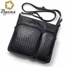 Hot Sale New 2015 Fashion Designer Men Shoulder Bags Genuine Leather Bags For Men Messenger Business
