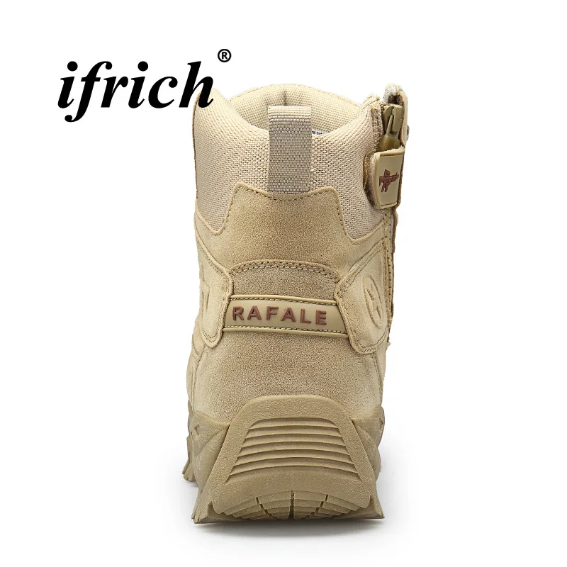 Sapatos Botas 46 De Para Sexo Combate Homens Boa Exército Qualidade Do Beige Dos Masculino Militar black O Tamanho Marca Grande Táticas Casuais Tornozelo YRE6xU