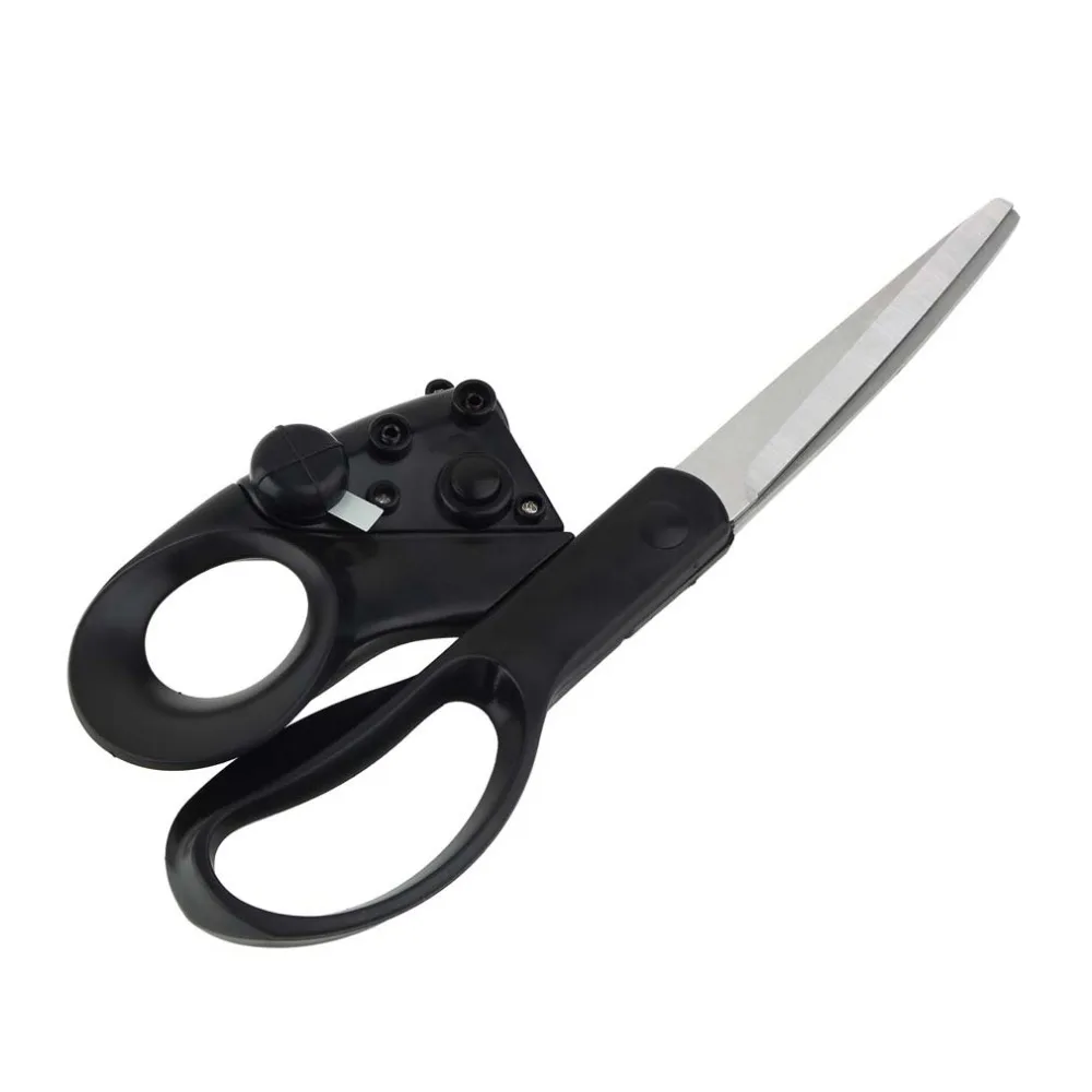househol Office 8 inch laser guided scissor fabric cut straight hair scissors clipper barber