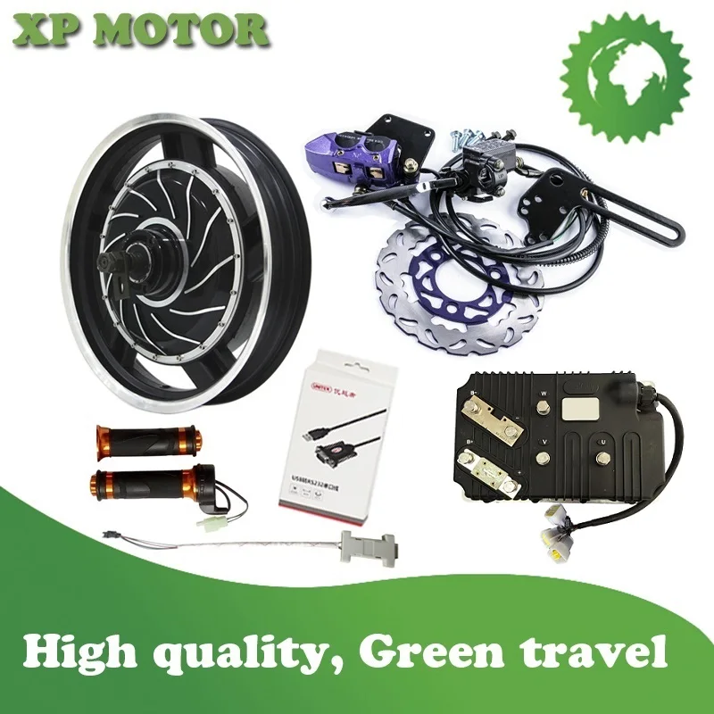 

8000W 96V 17inch Electric motorcycle Conversion Kits Max. Speed 130kph