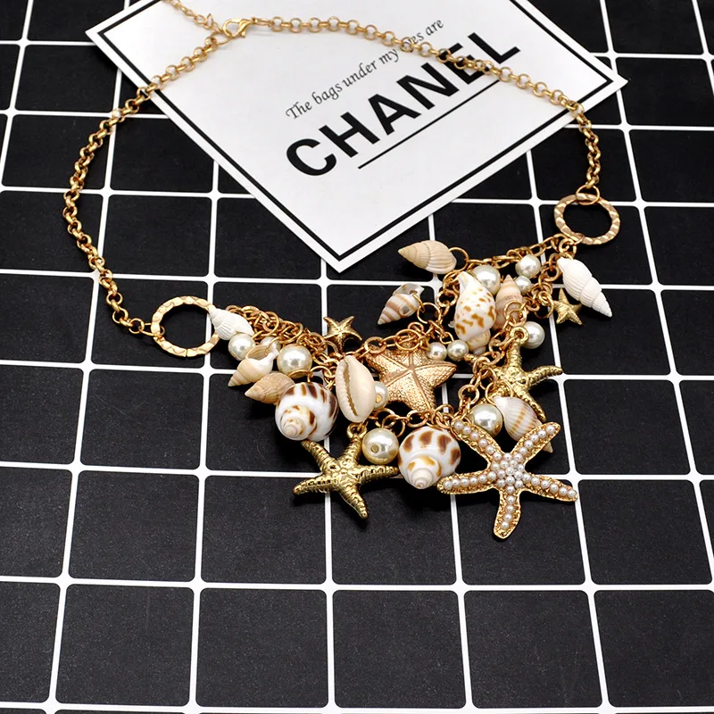 Shell necklace style three (7)