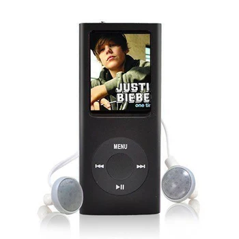 

BGreen Mini Slim Metal Shell Cover MP3 Player With LCD Screen FM Radio Microphone Voice Recorder Movie Player Picture Viewer