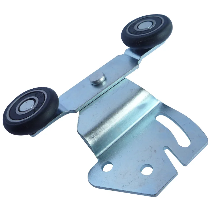 

solid wood sliding door pulley rail wheel side hanging Ming wheel double wheel kit