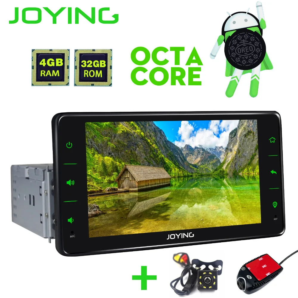 

JOYING Android 8.1 Octa Core 4GB RAM&32GB ROM 10.1 inch IPS display autoradio GPS car radio for Hyundai IX25 CRETA 2014-2017 DSP