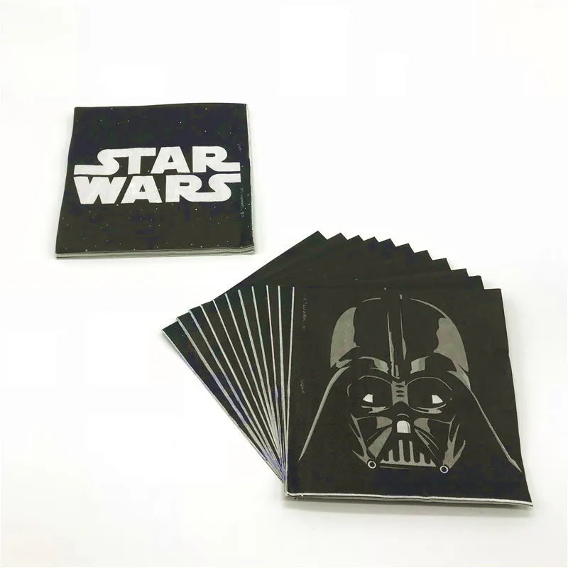 star wars plates and napkins