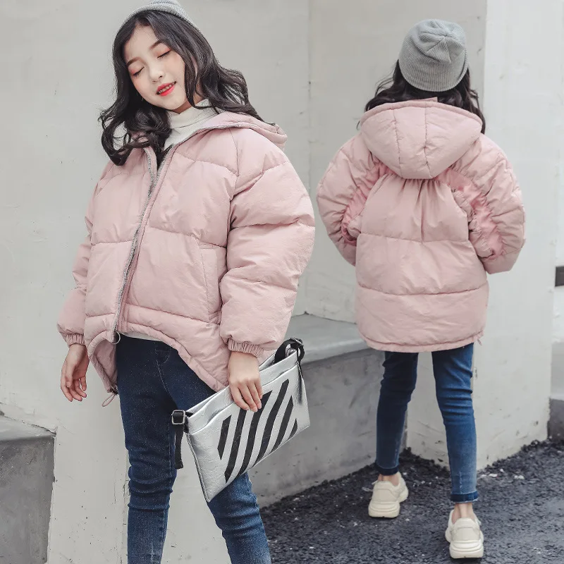 

Toddler Girls Winter Jackets 2018 New Fashion Cotton Padded Down Parkas Teenagers 4 5 6 7 8 9 10 11 12 13 14 Y Warm Thick Coat