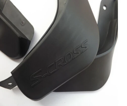 

For Suzuki SX4 S cross 2013-2014 Fenders Splash Flaps Mud Flaps Guard Mudguard auto accessories 4pcs
