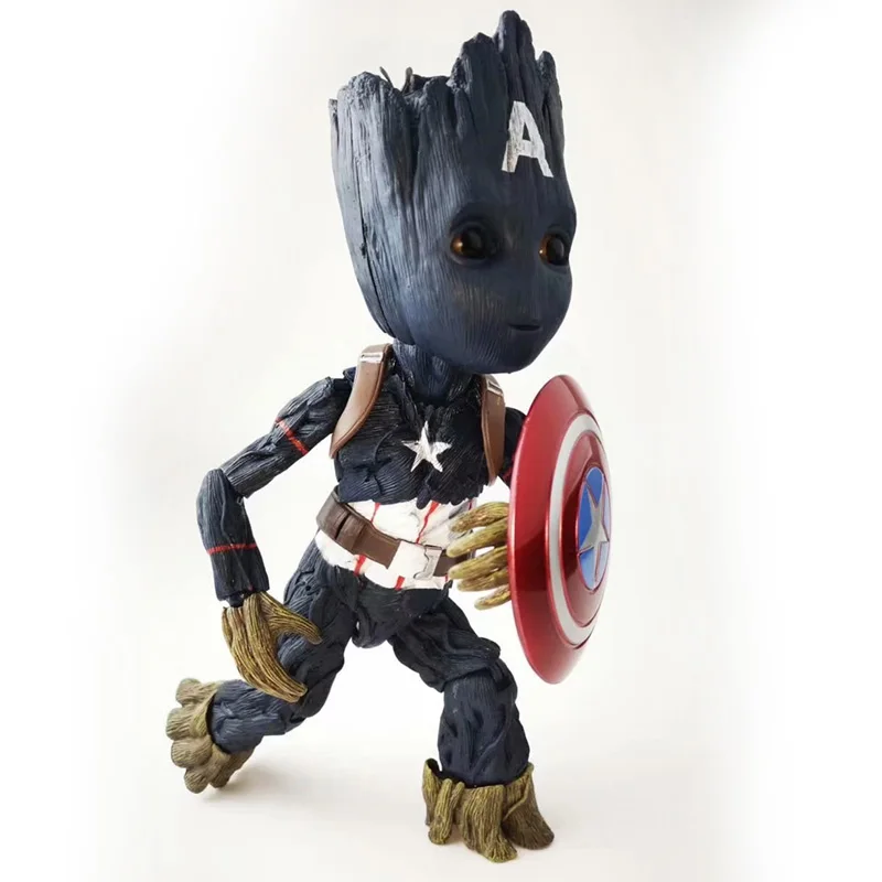 Marvel Legends дерево человек Мстители Endgame Galaxy стражи COS Капитан Америка СВЧ фигурки Детские груты фигурку