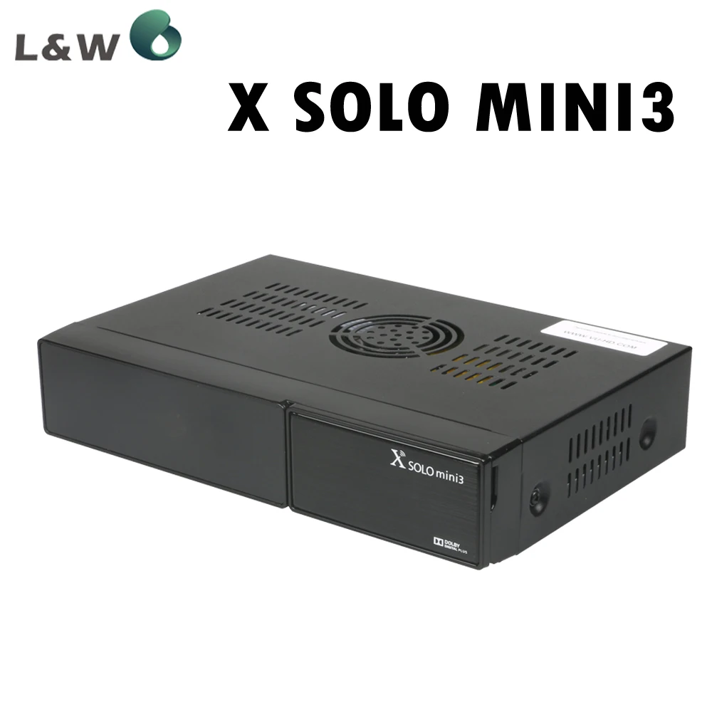 X Solo Mini 3 Receiver Linux OS Solo3 1200MHz Dual Linux OS Tuner DVB-S2 DVB-C /T2 Full HD Better than X Solo Mini 2