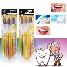 3 шт./партия Nano профессиональная зубная щетка для взрослых хорошо заботится о зубе дизайн полости рта