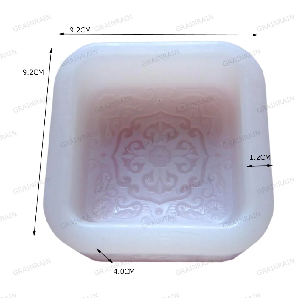 Grainrain китайский стиль силиконовые формы для мыла формы для изготовления мыла Ремесло Искусство Смола плесень