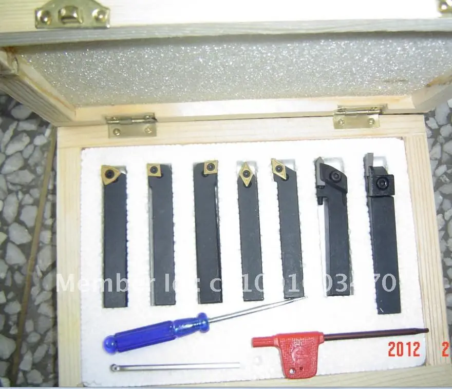 8*8mm/7pieces Carbide Brazed Indexable Turning Tool Factory Sale for