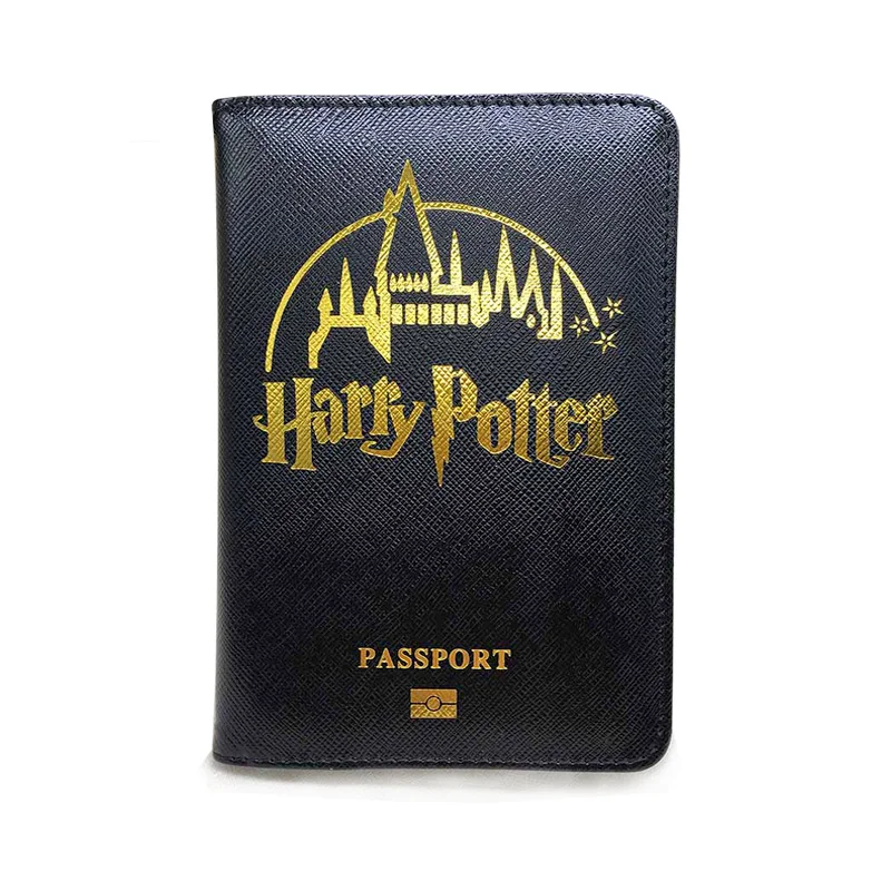 Гарри Поттер Обложка для паспорта индивидуальные Гарри Поттер чехол держатель для паспорта эксклюзивные продажи Прямая доставка