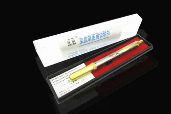 

stainless steel Cupping Therapy pen with 200 pcs lancet needle 23g/26g/28g acupoint massage dermal needle