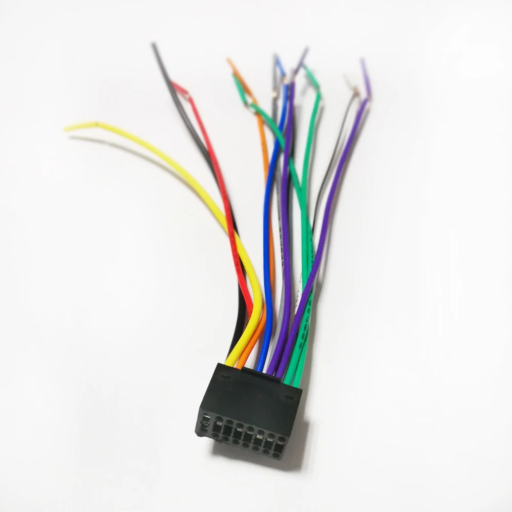 Biurlink автомобильный радиоприемник ISO проводка Stero Кабель адаптер для Kenwood DDX5015DAB