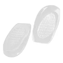 Популярные Стильные невидимые гелевые высокие туфли на каблуке высотой 1 см