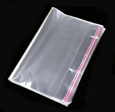 

5000pcs/lot 24*34cm OPP Seal Bag Transparent Opp plastic storage bag Self Adhesive Seal gift bag Jewelry Self Adhesive Seal Bag