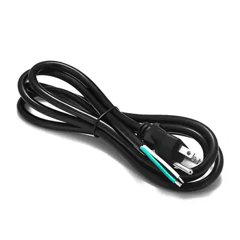 

30pcs LED Power Supply Cord 6ft 10ft 16AWG Replacement US NEMA 5-15P Power Cable For Electronics Socket Dishwashers Saw Fan