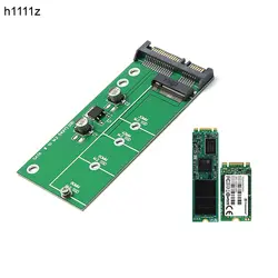 H1111Z Плата расширения M2 SATA NGFF (M2) SSD 2,5 "SATA адаптер M.2 2,5 дюйма NGFF SSD на SATA3 конвертировать карты M.2 SATA Новый