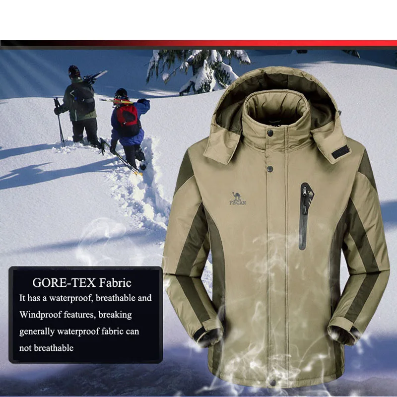 Traje de esquí para hombres, juegos de esquí y Snowboard a prueba de viento súper cálido, chaqueta de lana a prueba de viento + pantalón, trajes de nieve de invierno para hombre