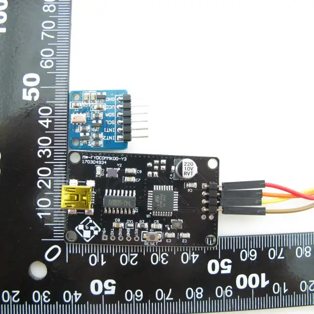 USB Последовательный порт дисплей Датчик давления воздуха высота, последовательный порт Компьютерный дисплей MPL3115A2 ttl