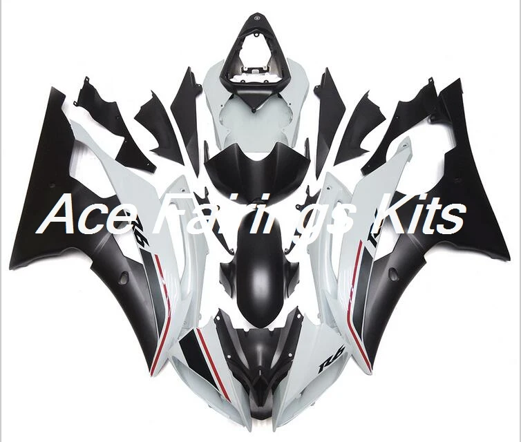 4 подарки ABS мотоцикл Полный обтекатели набор подходит для YAMAHA YZF-R6 2008- ABS Пластиковые обтекатели Обтекатели обтекатель комплект на заказ BR