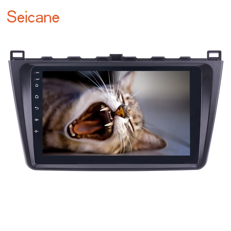 

Seicane 2Din Android 8.1/7.1 9" Car Radio GPS Navigation Tochscreen Multimedia Player Head Unit For Mazda 6 Rui wing 2008-2014