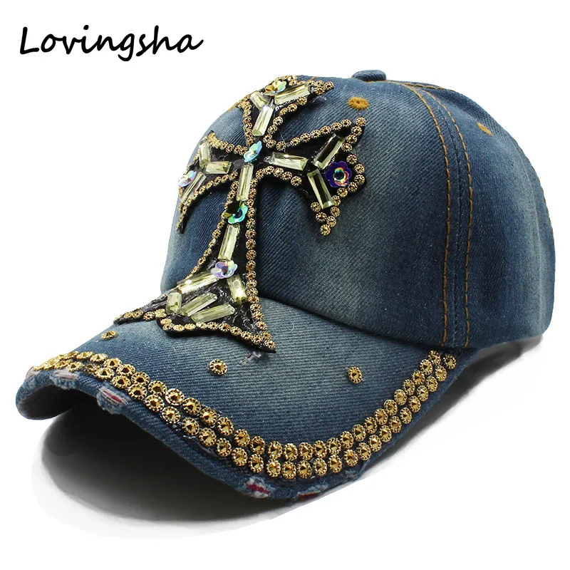 womens baseball hats with bling rhinestones women font cap fashion leisure crucifix design caps womens baseball hats with bling rhinestones women font cap fashion leisure crucifix design caps