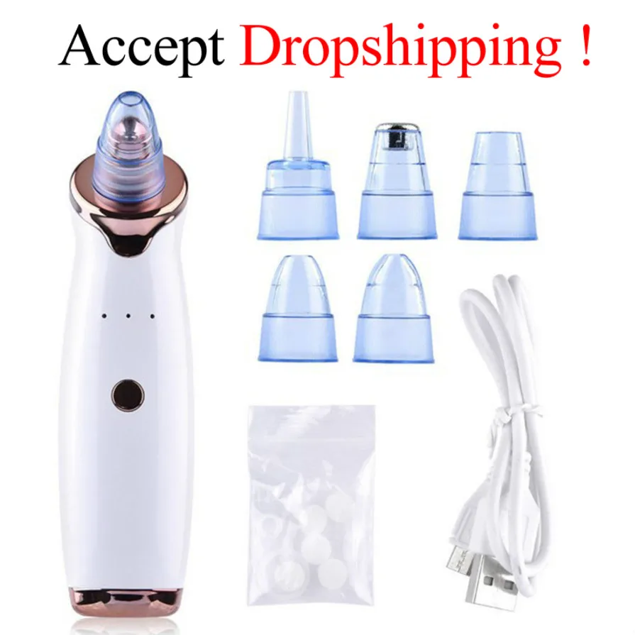 

Skin Care Pore Vacuum Acne Pimple Removal Vacuum Suction Tool Facial Diamond Dermabrasion Machine Face Clean Blackhead Remover