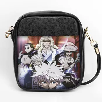 

Custom HUNTERxHUNTER Alchemist fashion Sling Bag Women Sling Shoulder Bags Leather Girls Tote Party Bag DIY Sling Bag