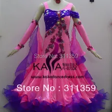 KAKA DANCE B1362, соревнование стандартное платье для танцев танцевальное платье, вальс танцевальные соревнования платья, женщины, девушки, Бальные танцы платье