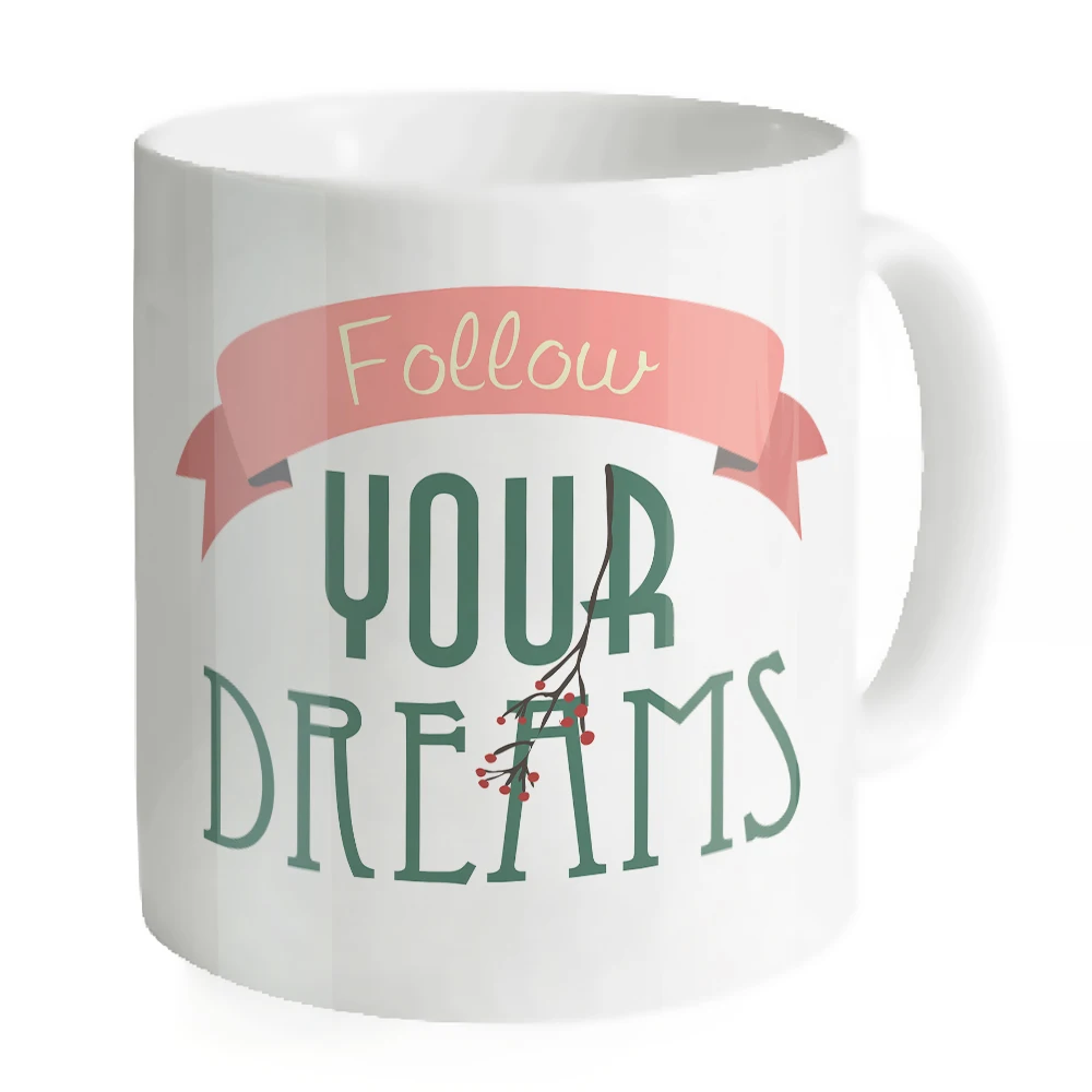 Fancy Big Ceramic Mugs Coffee Tea Milk Cups Juice Lover Mug Cups Letter